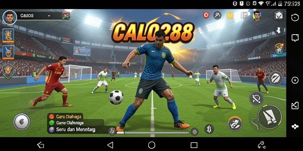 Tampilan gameplay CALO288 yang seru dan kompetitif.