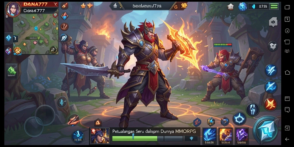 Gameplay DANA777 yang menggugah semangat dalam dunia MMORPG.
