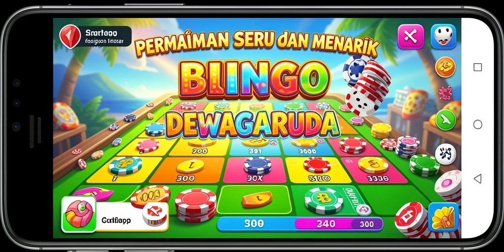 Gameplay menarik di DEWAGARUDA saat bermain Bingo.