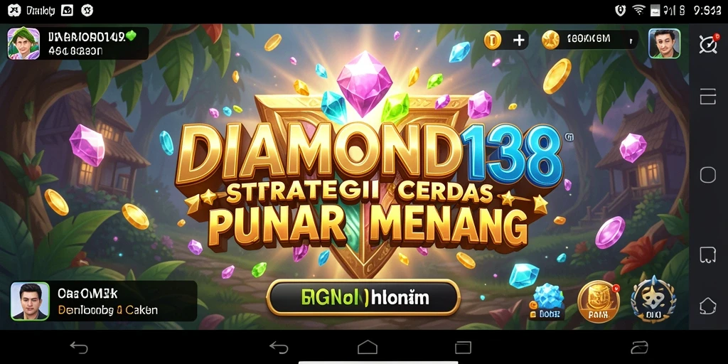 Tangkapan layar DIAMOND138 menunjukkan momen strategi intens.