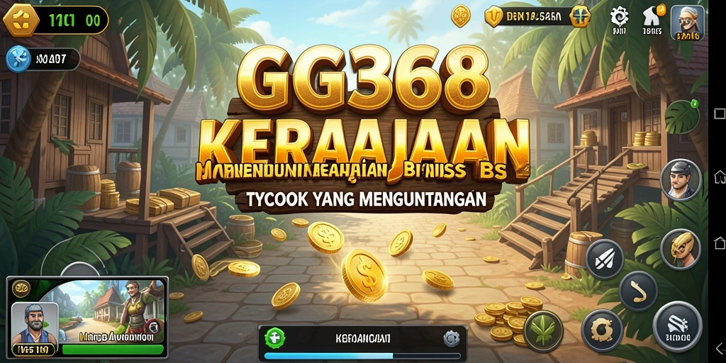 Screenshot menunjukkan gameplay GG368 yang seru dan penuh strategi Tycoon.