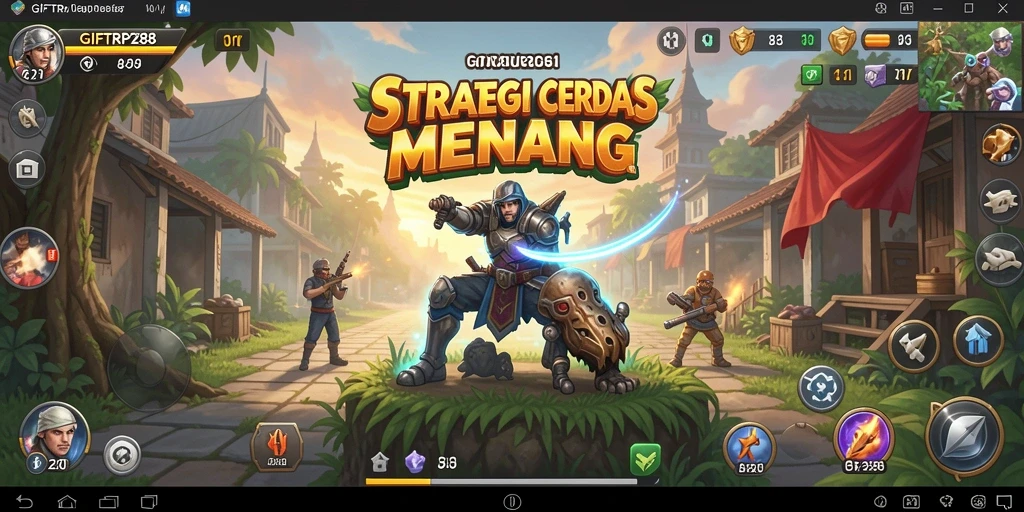 Tampilan gameplay intens dalam GIFTRP288 yang menuntut strategi tepat.