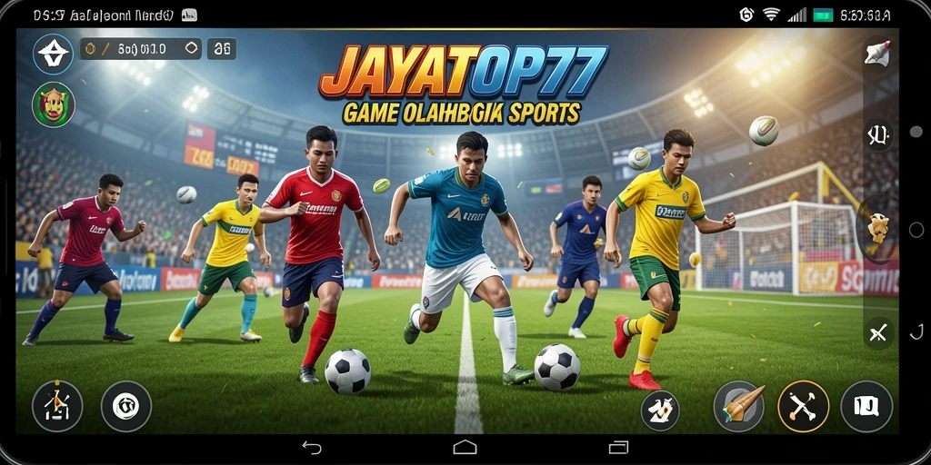 Tampilan gameplay seru JAYATOP77 yang penuh aksi olahraga.