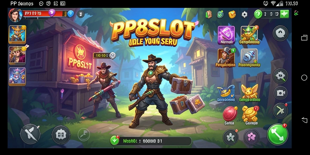 Tampilan screenshot utama PP8SLOT menunjukkan gameplay yang menarik dan interaktif.