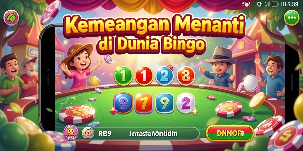 Tampilan gameplay seru Bingo di RR89.